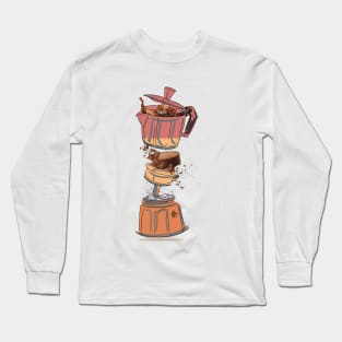 Coffee Blender Long Sleeve T-Shirt